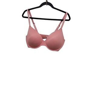 VICTORIA'S SECRET PINK  WOMEN'S WEAR EVERYWHERE PUSH UP PINK PADDED BRA 38DD